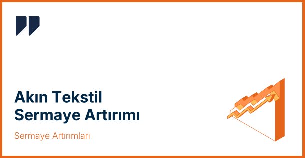 Sermaye Artırımı