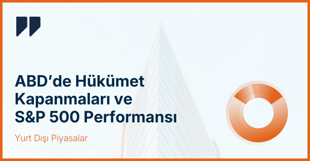 Yurt Dışı Piyasalar