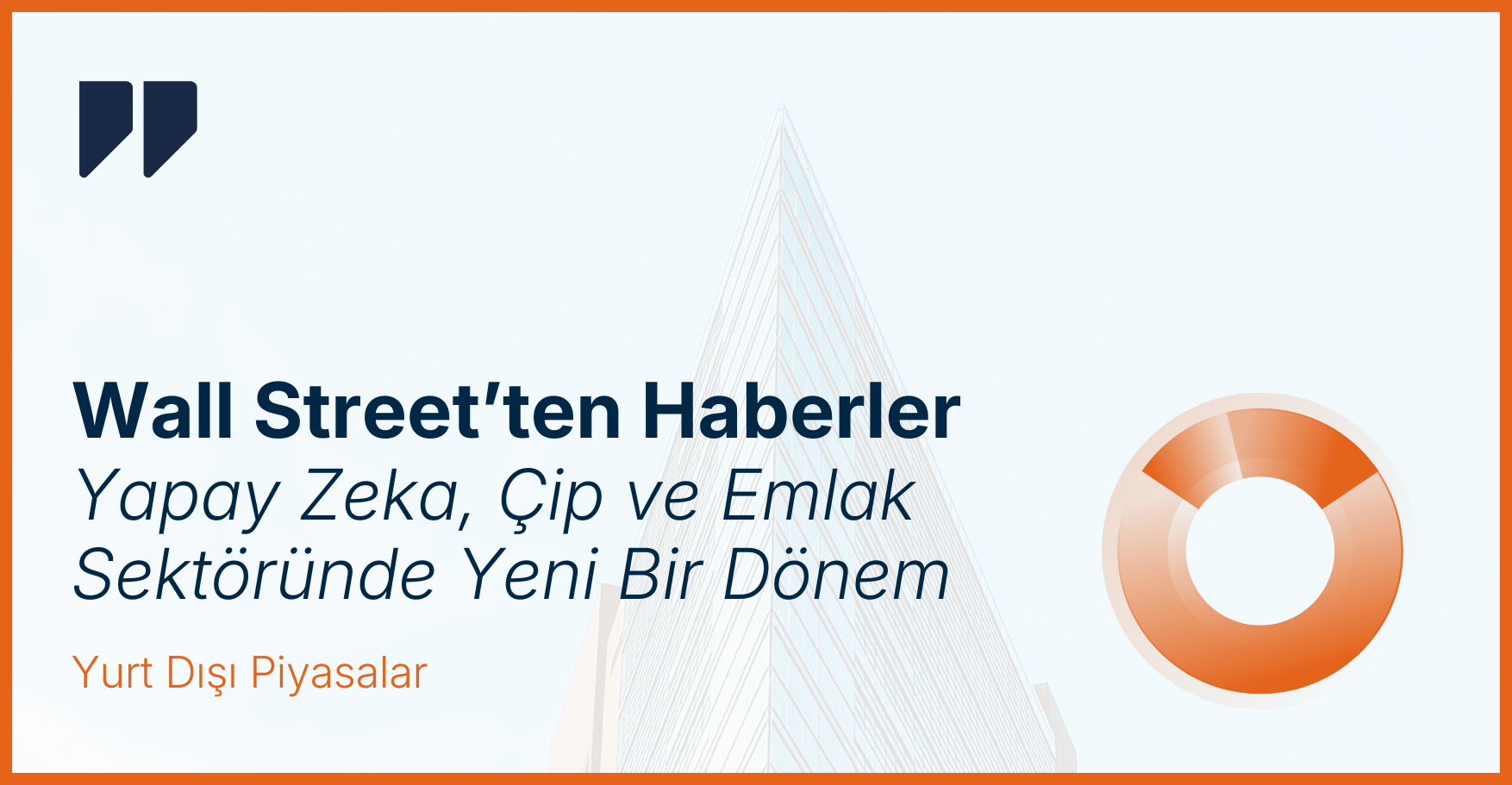 Yurt Dışı Piyasalar