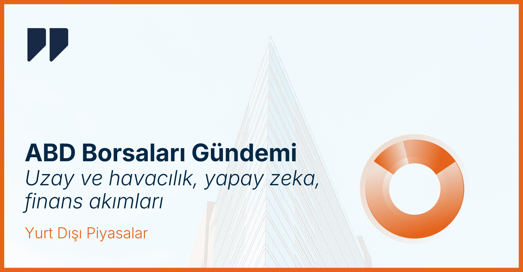 Yurt Dışı Piyasalar